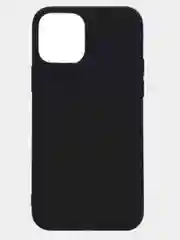 Черный чехол силиконовый для iPhone 12 6,1"