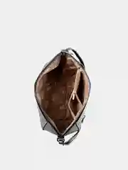 Серый сумка женская, искусственная кожа