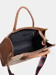 Сумка женская через плечо с ручками классическая кожа принт guccii