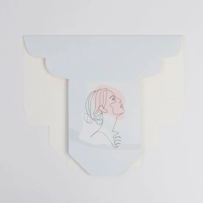 Коробка складная Girl, 12:8:12 см