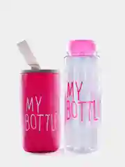Бутылка для воды "My bottle" в чехле