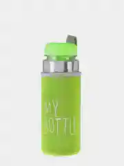 Желтый бутылка для воды "My bottle" в чехле