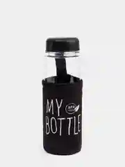 Желтый бутылка для воды "My bottle" в чехле