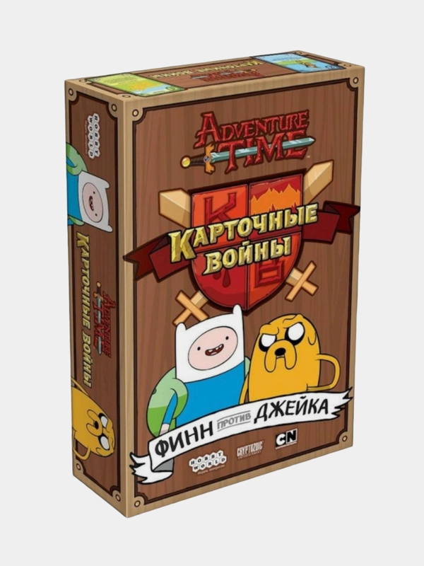 Настольная игра Adventure time "Карточные войны", "Время приключений"