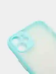 Голубой чехол для iPhone 11 противоударный