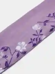 Фиолетовый колготки детские с рисунком