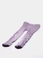 Фиолетовый колготки детские с рисунком