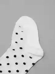 Белый колготки детские в горох