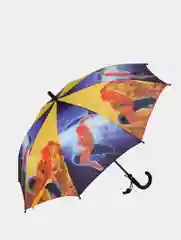 Черный детский зонт