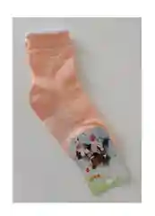 Оранжевый носки для девочки ажурные, сетка