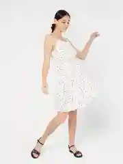 Белый сарафан женский