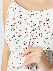 Белый сарафан женский