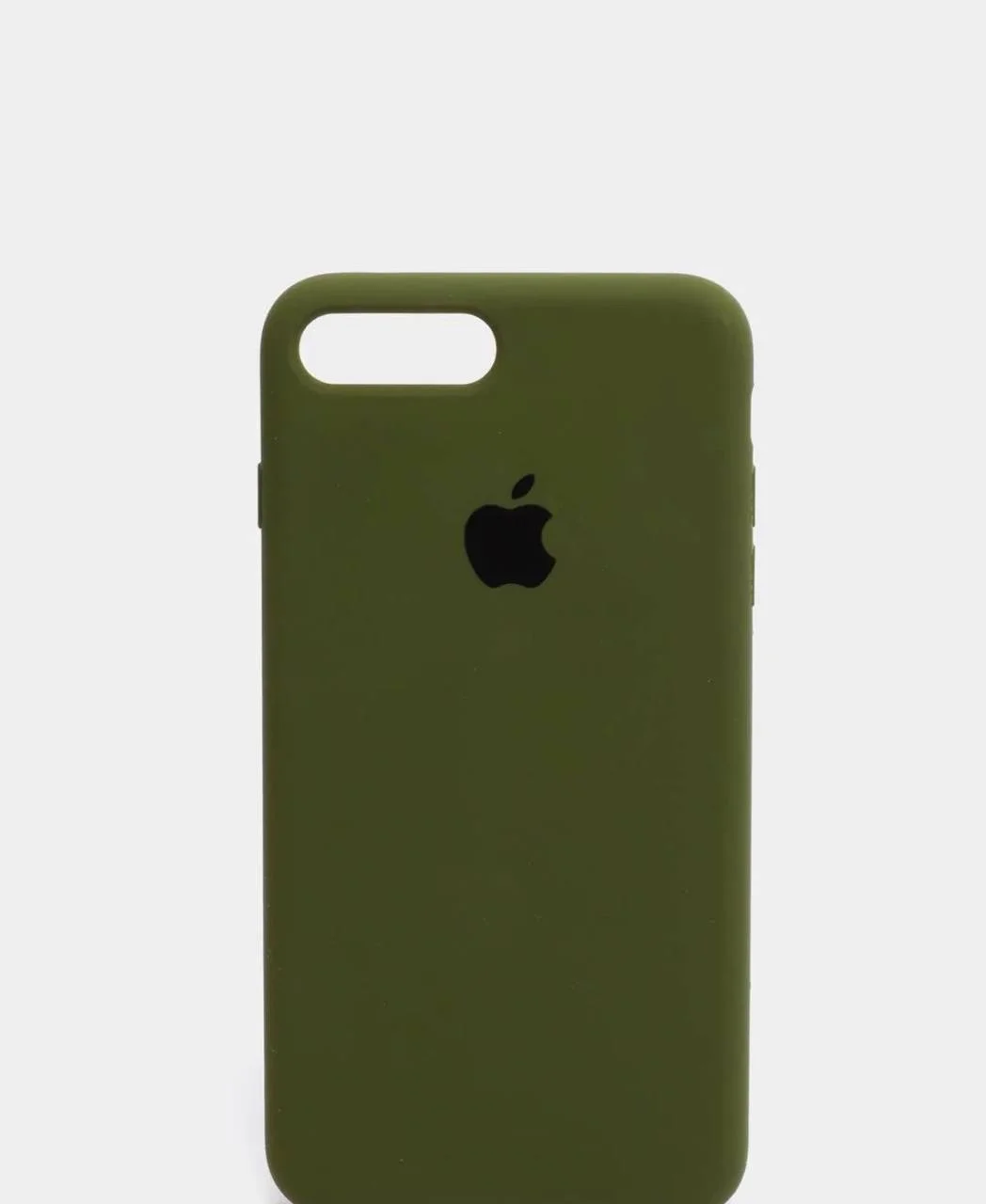 Тёмно-зелёный чехол Silicone Case для iPhone 7plus / 8plus