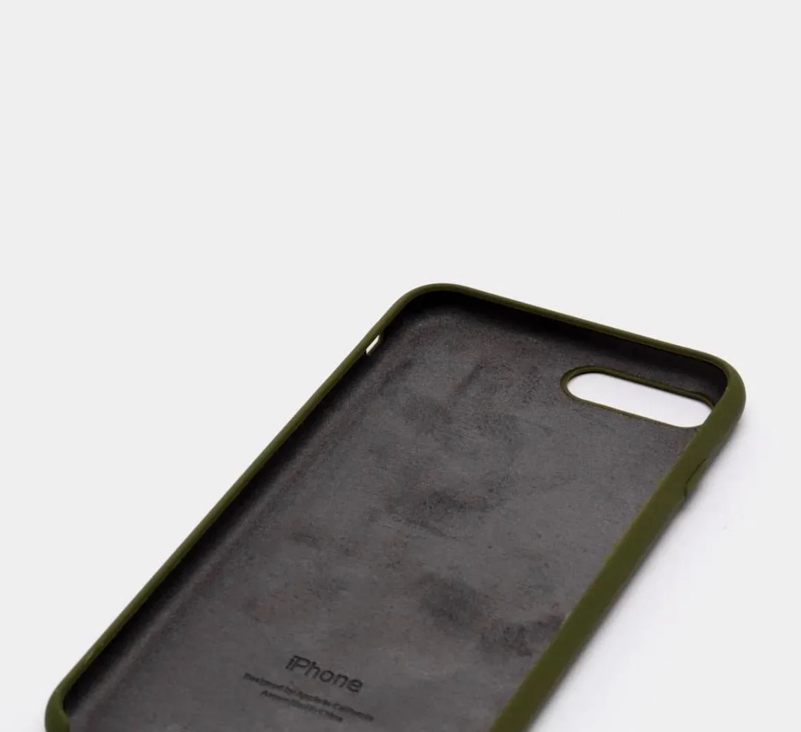 Черный чехол Silicone Case для iPhone 7plus / 8plus