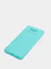 Бирюзовый чехол Xiaomi Poco X3 NFC / Poco X3 Pro силиконовый матовый, цветной