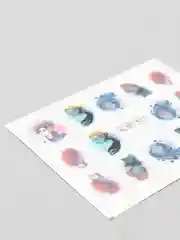 Желтый наклейки для дизайна ногтей, слайдеры для маникюра и педикюра, водные наклейки для дизайна