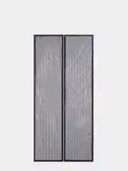 Черный москитная сетка на дверь с магнитом, раздвижная, 210 x 100 см