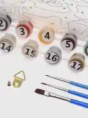 Картина по номерам на холсте "Закат в Лондоне", с подрамником, 50 x 40 см