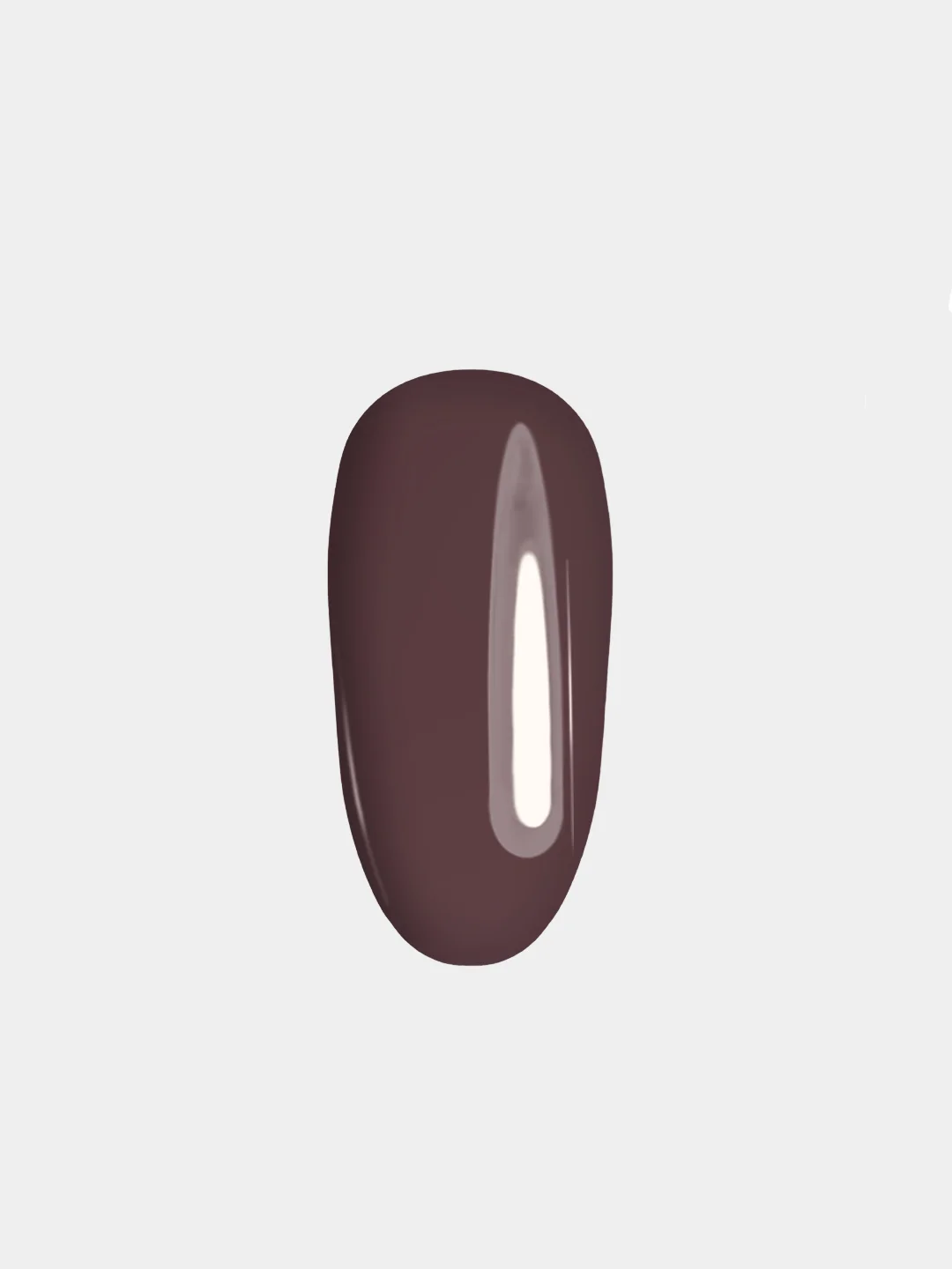 Гель лак, гель-лак для ногтей LuckyLak Fashion №058, 8g темно коричневый сливовый подтон
