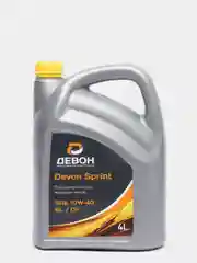 Моторное масло Девон / Devon Sprint SAE 10W-40 SL/CF. Полусинтетическое 4 л