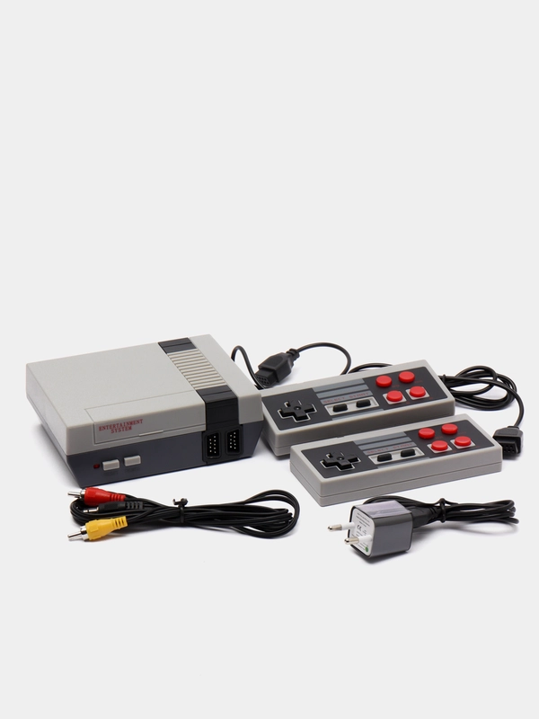 Игровая приставка СLASSIC GAMES, 620 встроенных игр 8 bit, 2 игровых джойстика