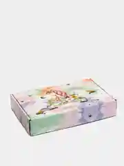 Картонная подарочная складная коробка, 3 размера