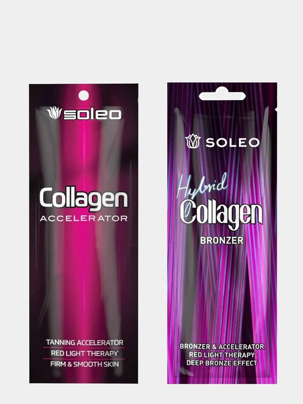 Soleo COLLAGEN КОЛЛАГЕН крем для загара в солярии 15 мл