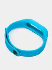 Синий силиконовый ремешок на Xiaomi Mi Band 2