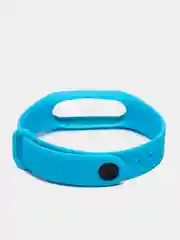 Синий силиконовый ремешок на Xiaomi Mi Band 2