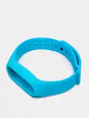 Синий силиконовый ремешок на Xiaomi Mi Band 2