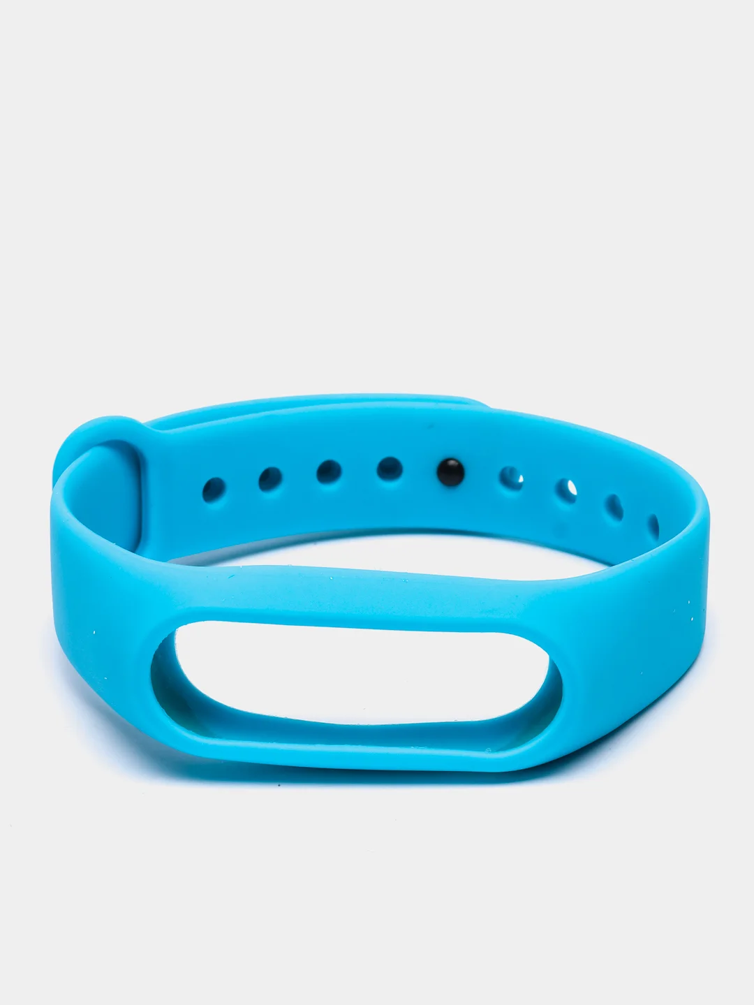Синий силиконовый ремешок на Xiaomi Mi Band 2