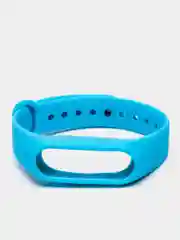 Синий силиконовый ремешок на Xiaomi Mi Band 2