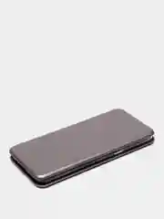 Серебряный чехол книжка Realme C3, 5, 6i, Реалми С3, 6Ай