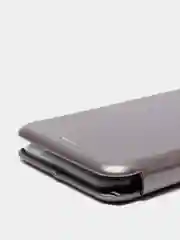 Серебряный чехол книжка Realme C3, 5, 6i, Реалми С3, 6Ай