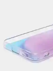 Аметистовый чехол Samsung Galaxy S22, Самсунг Галакси С22 твердый прозрачный с рисунком