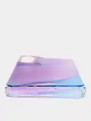 Аметистовый чехол Samsung Galaxy S22, Самсунг Галакси С22 твердый прозрачный с рисунком