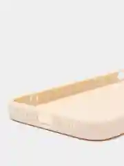 Бежевый чехол на iPhone 11, 13, 12, XR, Pro, Max, Mini, бархатный