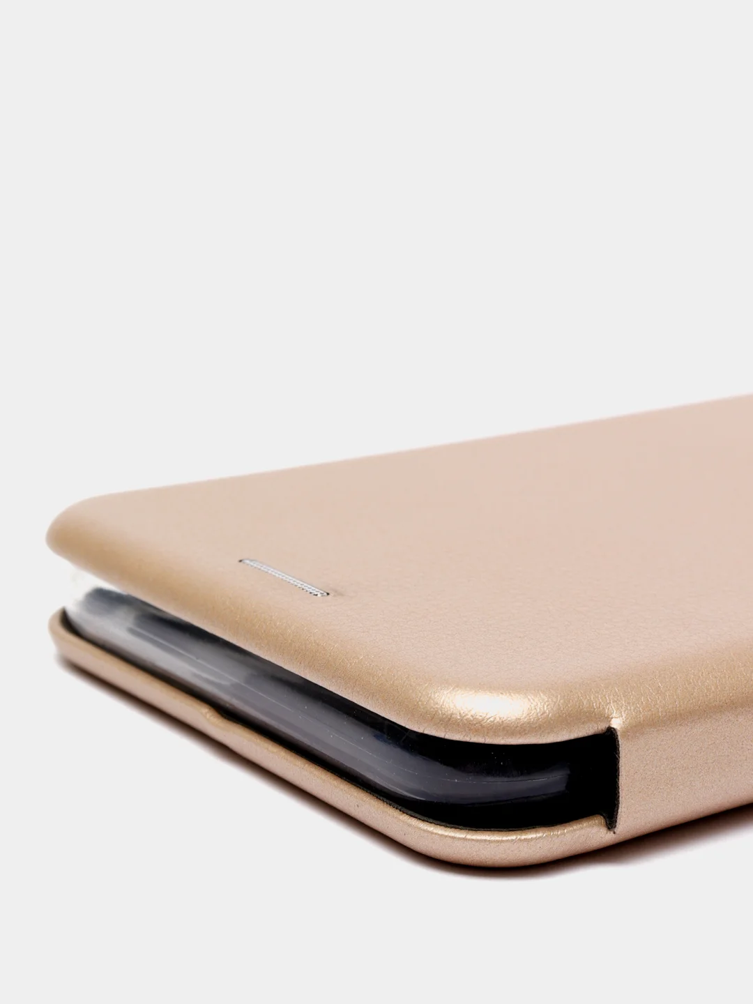 Золотой чехол-книжка Realme C21Y / C25Y Реалми С25У / С21У