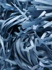Синий бумажный наполнитель для подарка, 50 г