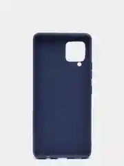 Темно-синий чехол для Samsung Galaxy A42 силиконовый матовый