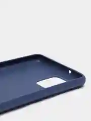 Темно-синий чехол для Samsung Galaxy A42 силиконовый матовый