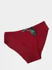 Бордовый трусы женские однотонные, слипы, хлопок
