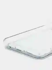 Темно-синий чехол Samsung Galaxy A50 / A50s / A30s силиконовый переливающийся жидкий с защитой камеры