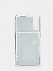 Темно-синий чехол Samsung Galaxy A50 / A50s / A30s силиконовый переливающийся жидкий с защитой камеры
