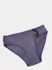 Фиолетовый трусы женские однотонные, слипы, хлопок
