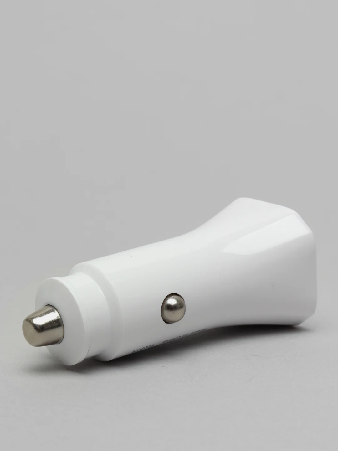 Белый автомобильное зарядное устройство, USB Type-C