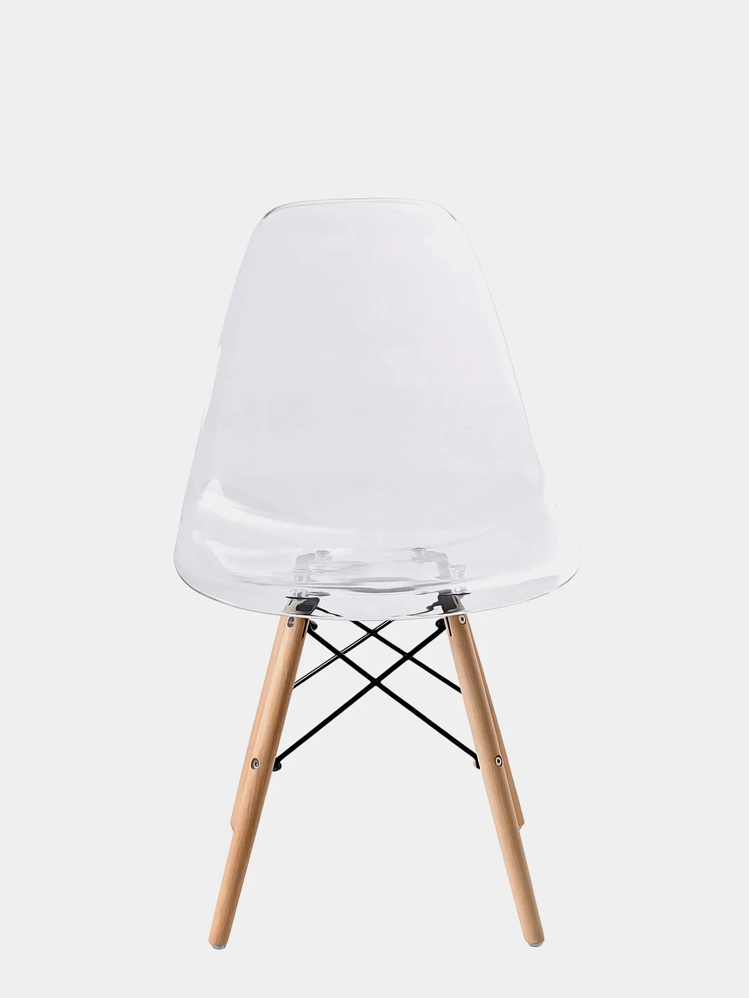 Прозрачный стул дизайнерский Eames