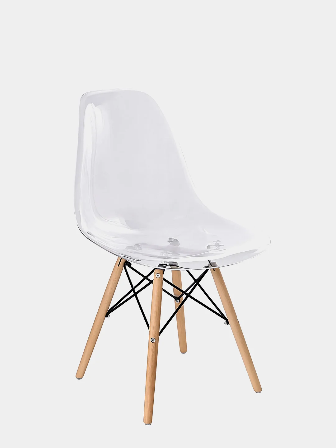 Прозрачный стул дизайнерский Eames