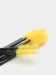 Желтый щеточки для ресниц и бровей 10шт 50 шт