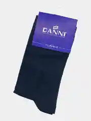 Темно-синий носки мужские из хлопка с комфортной резинкой уплотненные DANNI Classic